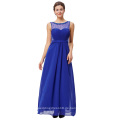 Starzz ärmellosen Chiffon Ballkleid Royal Blue Prom Kleid Partei Kleid ST000064-3